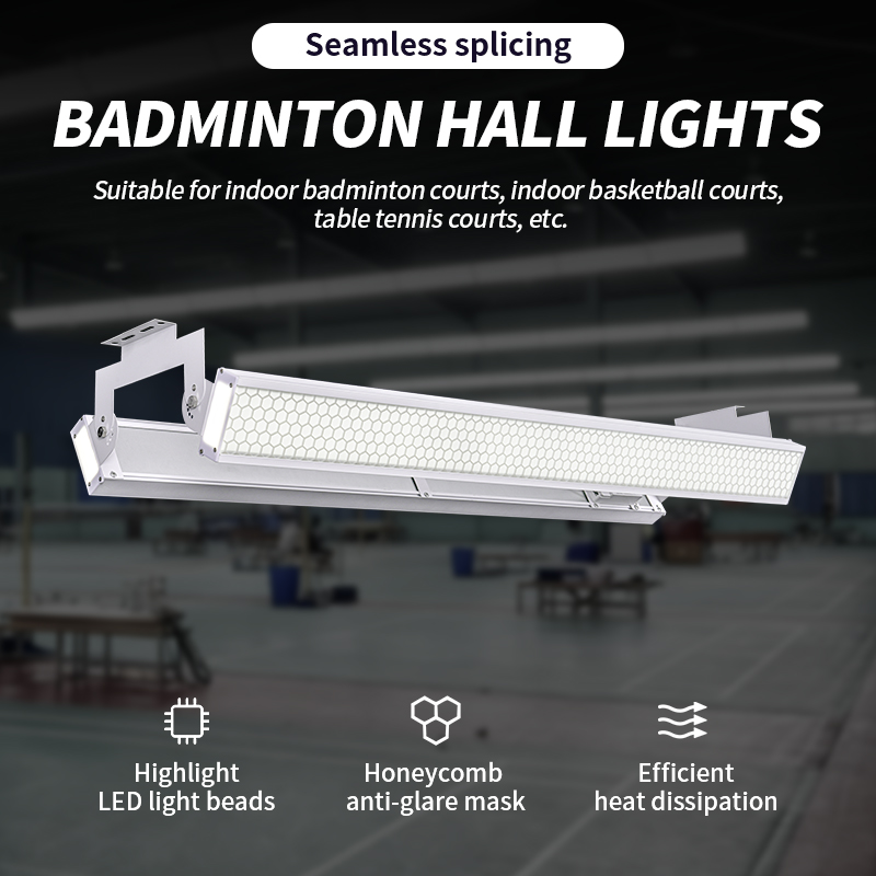 Badminton Field - New Indoor Led Badminton Field Lighting