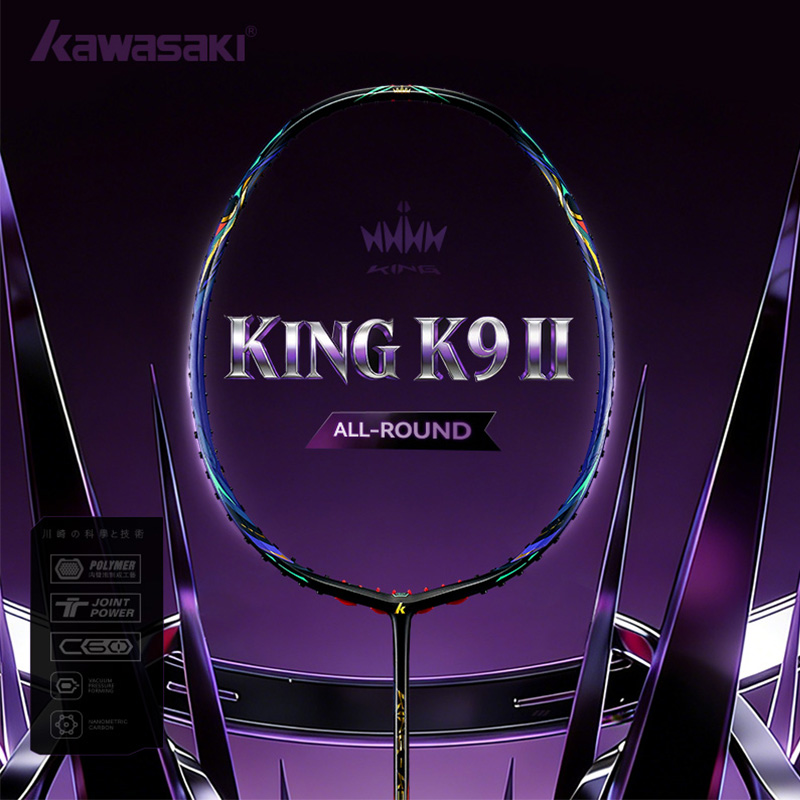 Badminton Bwf - Kawasaki KING K9 4U Badminton Racket