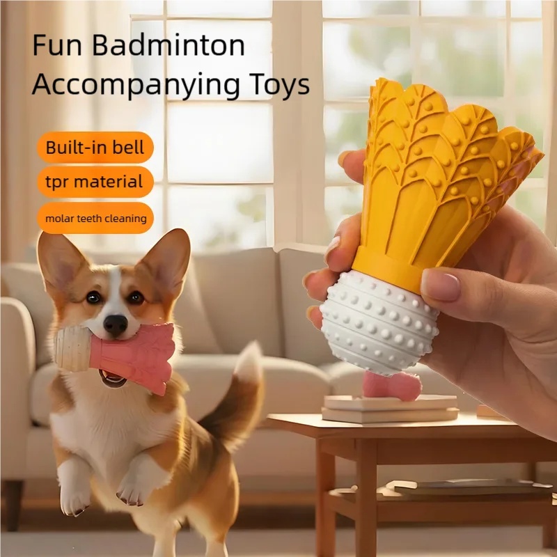 Badminton Bwf - Dog Toy Badminton Ball, Unbreakable, Self-Entertaining,