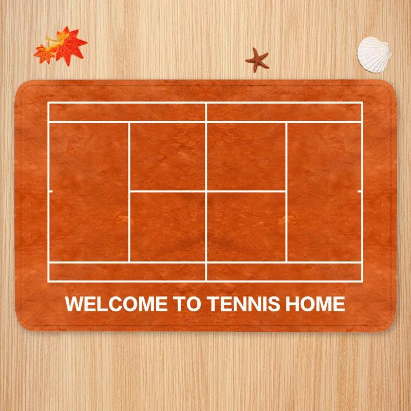 Sports Theme Carpet Mat Tennis - Badminton Umpire 评论和价格