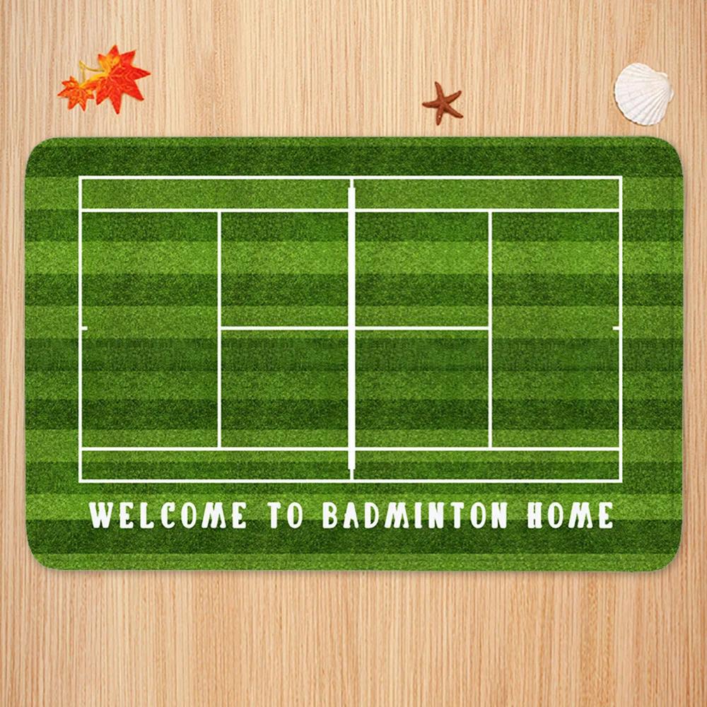 Sports Theme Carpet Mat Tennis - Badminton Umpire 评论和价格