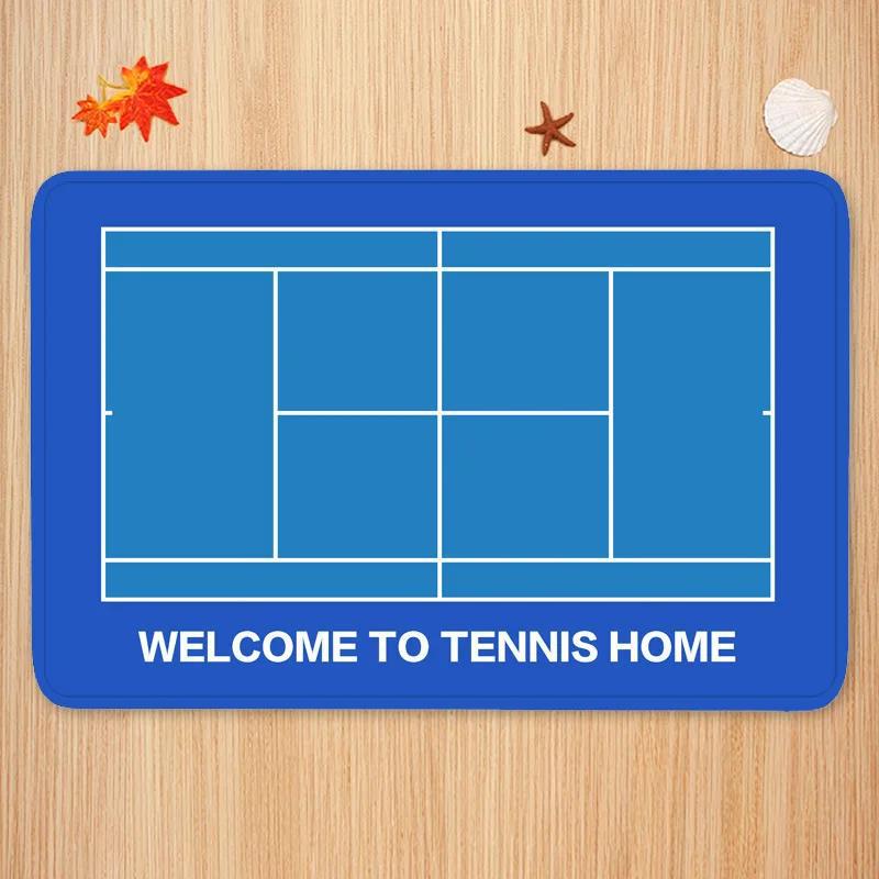 Sports Theme Carpet Mat Tennis - Badminton Umpire 评论和价格