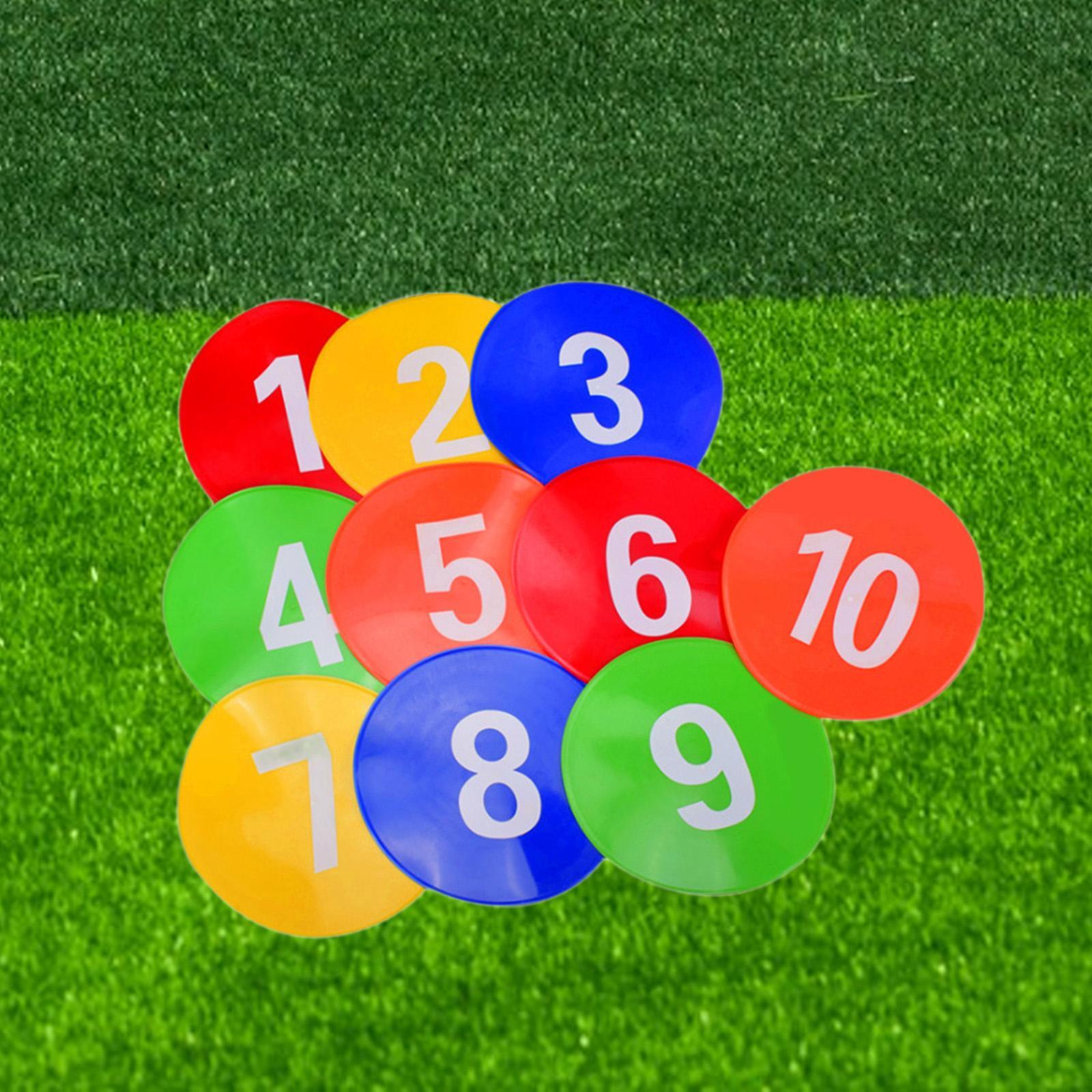 Soccer Flat Cones PVC Markers  - Court Marker Cone 评论和价格