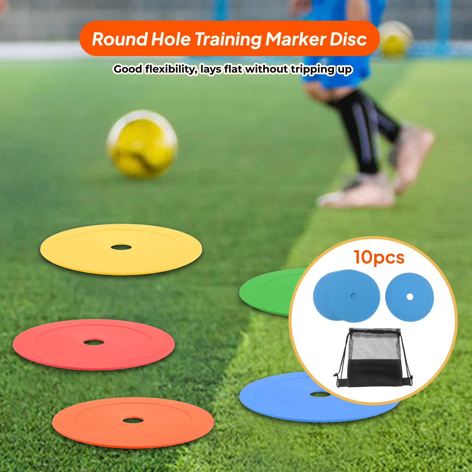 10x Flat Cones 6 inch Field Co - Court Marker Cone 评论和价格