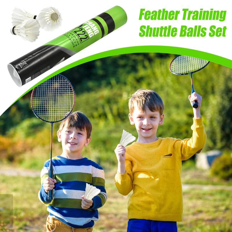 12PC Durable Badminton Shuttle - Badminton Bwf 评论和价格
