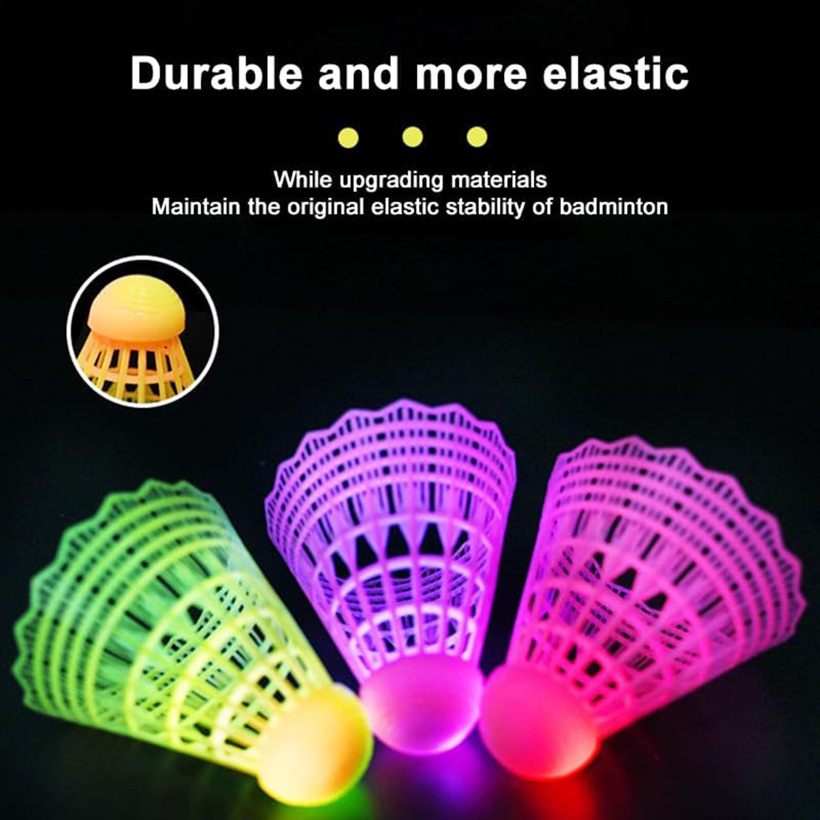3pcs LED Badminton Shuttlecock - Badminton Bwf 评论和价格